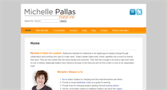 Desktop Screenshot of michellepallas.com